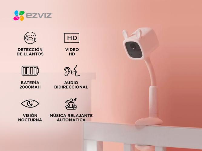 Cámara Seguridad Wifi Full Hd Ezviz Nocturna Monitor Bebé - 1