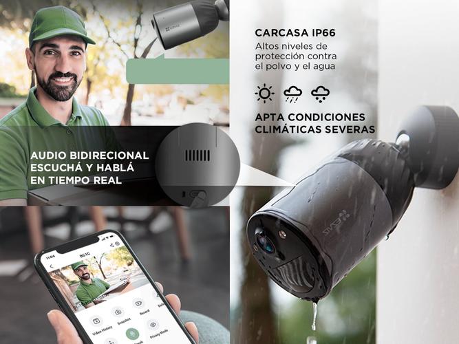 Cámara de Seguridad Ezviz con batería BC1C - 3