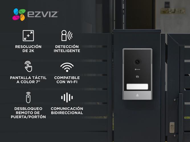 Videoportero doméstico Ezviz inteligente HP7 2K - 1
