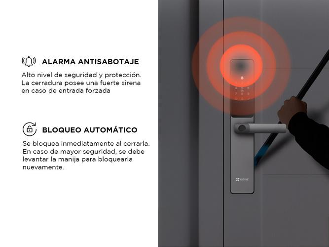 Cerradura Inteligente Ezviz Con Huella Dactilar - 3