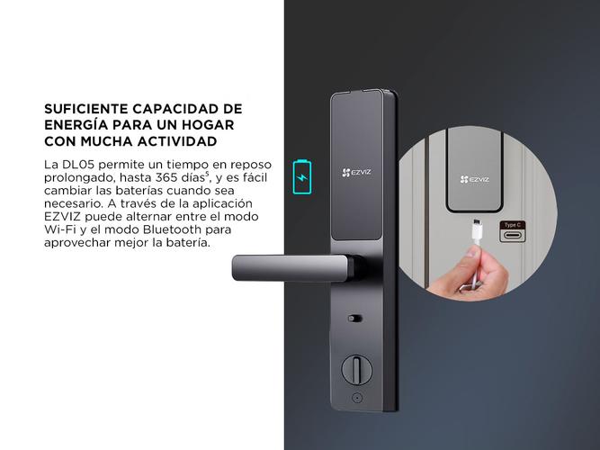 Cerradura Inteligente Ezviz Con Huella Dactilar - 4