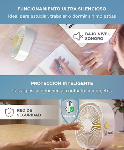 Mini Ventilador Gadnic De Escritorio Silencioso  - 3