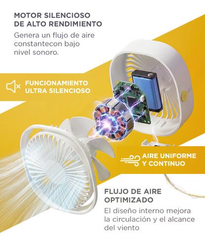 Mini Ventilador Gadnic De Escritorio Silencioso  - 4