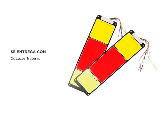 Faros Luces De Led Para Trailer  Coche Gadnic luces traseras  - 5