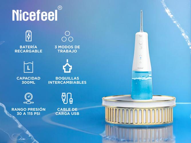 Irrigador Dental De Agua Nicefeel Inalámbrico - 1