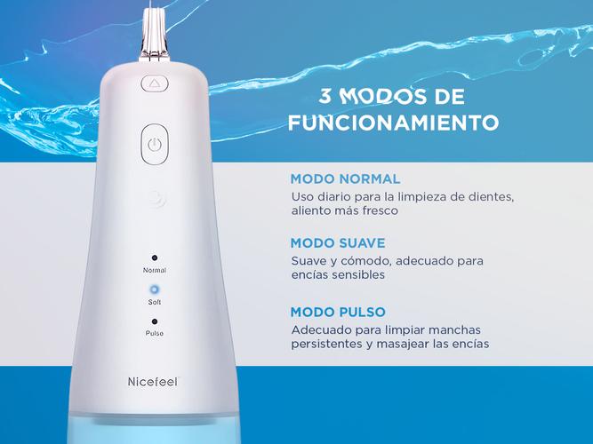 Irrigador Dental De Agua Nicefeel Inalámbrico - 3
