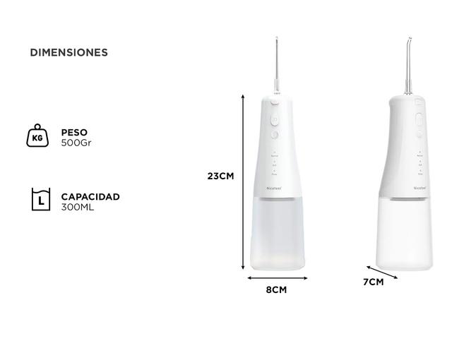 Irrigador Dental De Agua Nicefeel Inalámbrico - 4