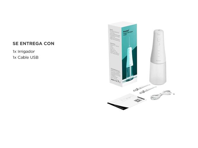 Irrigador Dental De Agua Nicefeel Inalámbrico - 5