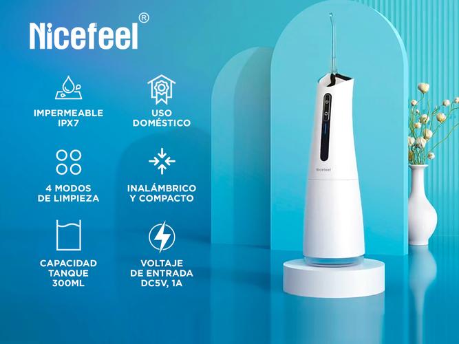 Irrigador Bucal Nicefeel Inalámbrico FC5240 Uso Doméstico - 1