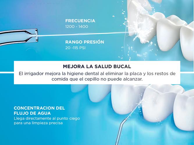 Irrigador Bucal Nicefeel Inalámbrico FC5240 Uso Doméstico - 3