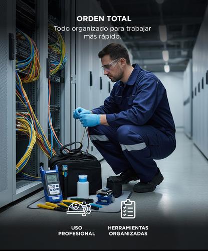 KIT de Herramientas Gadnic FO1000 para Fibra Óptica 14 en 1 - 4