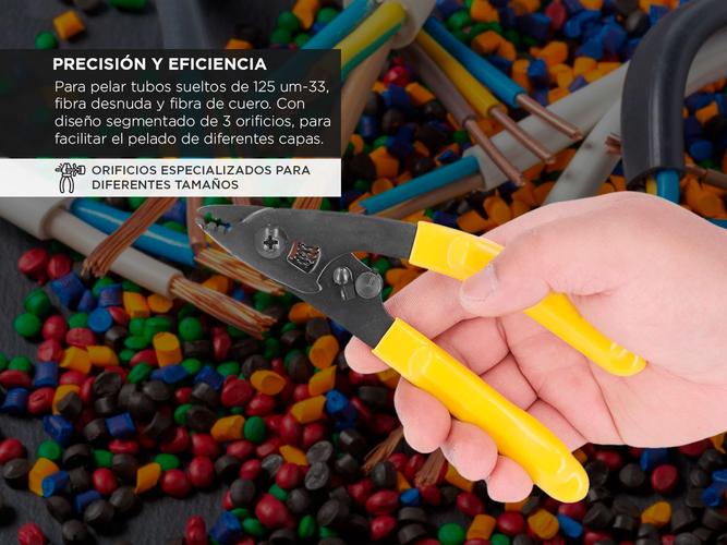 Peladora De Fibra Óptica Gadnic FO03 Pelacables - 2