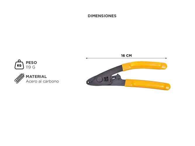 Peladora De Fibra Óptica Gadnic FO03 Pelacables - 3