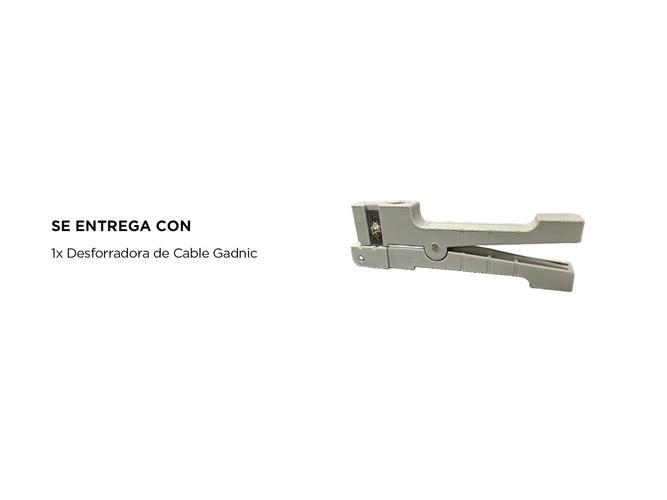 Máquina Peladora de Fibras Gadnic Longitudinal Cables Coaxiales - 4