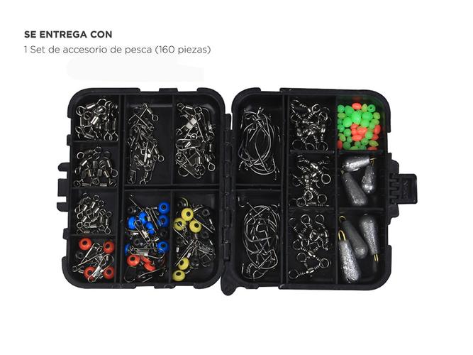 Kit Accesorios De Pesca 160 Unidades Anzuelos - 5