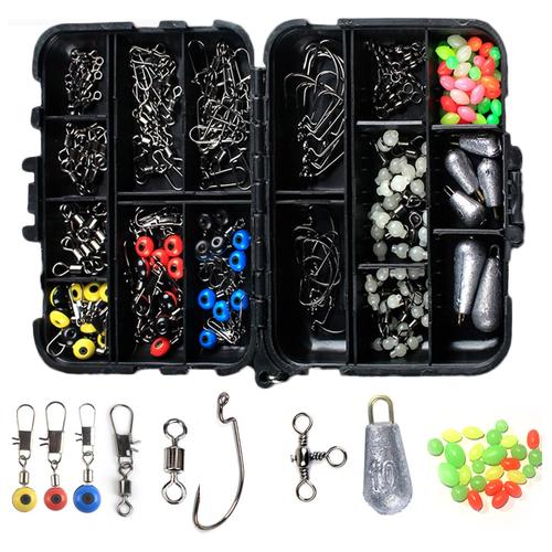 Kit Accesorios De Pesca Gadnic 177 Unidades Anzuelos - 0