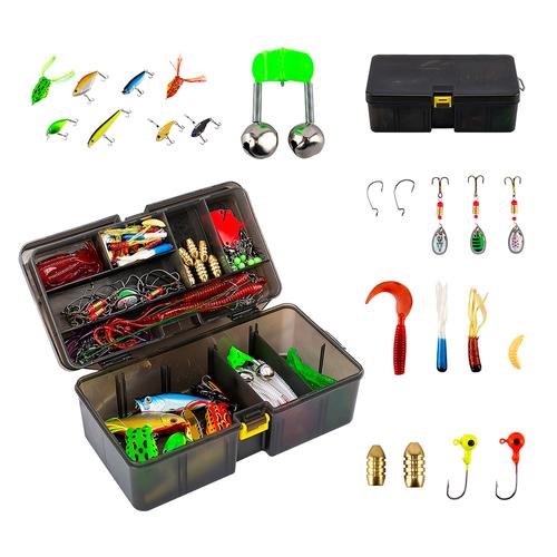 Kit Accesorios de Pesca Gadnic 168 Piezas + Caja  - 0