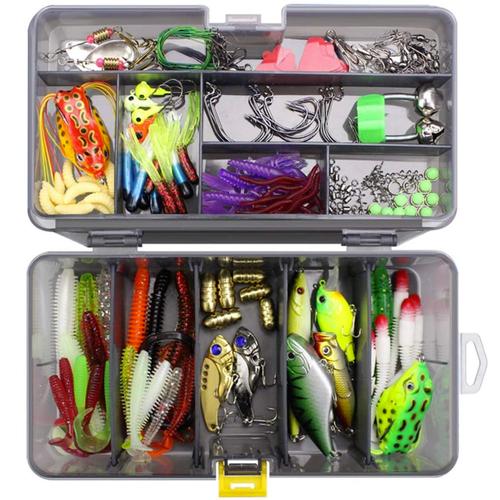 Kit Accesorios de Pesca Gadnic 168 Piezas + Caja  - 0