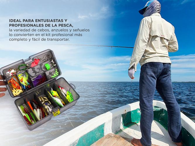 Kit Accesorios de Pesca Gadnic 168 Piezas + Caja  - 2