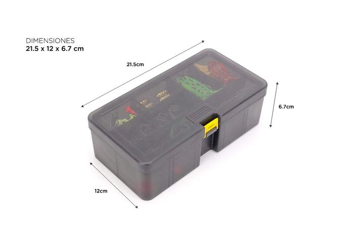 Kit Accesorios de Pesca Gadnic 168 Piezas + Caja  - 4