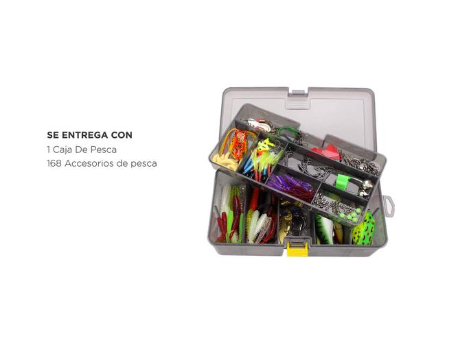 Kit Accesorios de Pesca Gadnic 168 Piezas + Caja  - 5