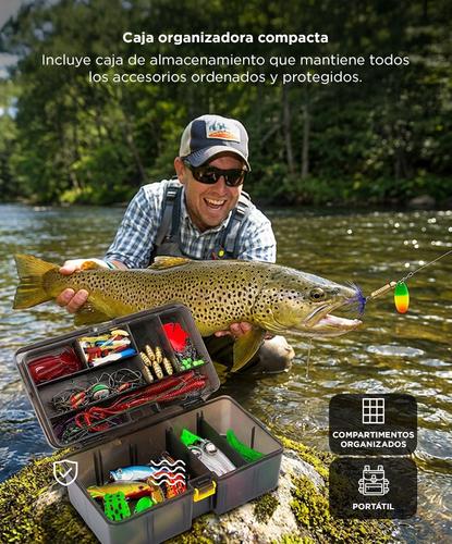 Kit Accesorios de Pesca Gadnic 168 Piezas + Caja  - 4