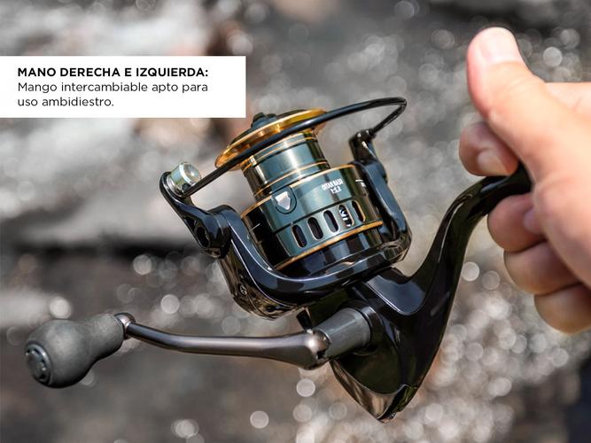 Reel de Pesca Frontal Rio Laguna Pesca Variada apto Multifilamento - 3
