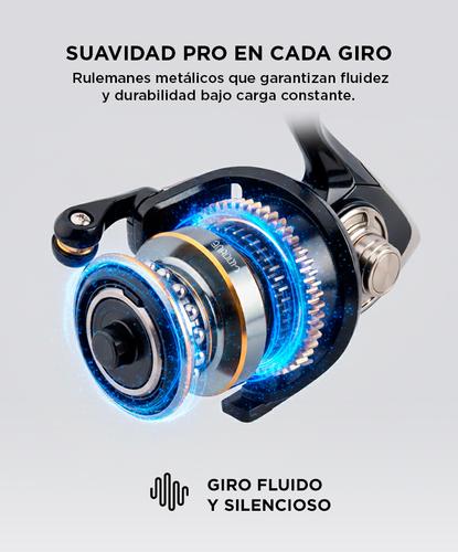 Reel de Pesca Frontal Rio Laguna Pesca Variada apto Multifilamento - 2