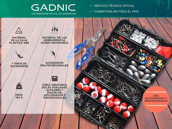 Kit Completo de Combinación de Carrete Gadnic SJUA71 Caña de Pescar - 1