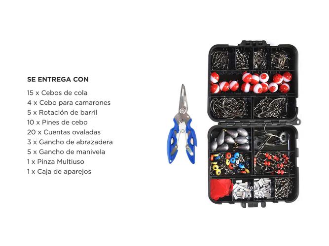 Kit Completo de Combinación de Carrete Gadnic SJUA71 Caña de Pescar - 5