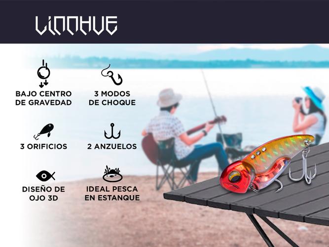 Cebo de Pesca Linnhue SENF16SH Señuelo Para Pez - 1