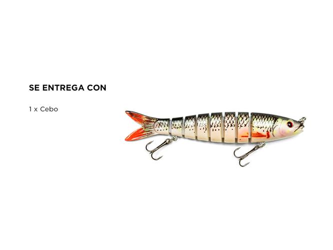 Cebo de Pesca Linnhue SENF17SH Señuelo Duro para Peces - 4