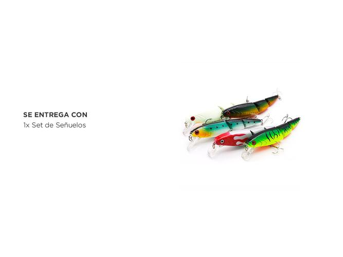 Señuelo de Pez Articulado Linnhue Para Pesca - 4