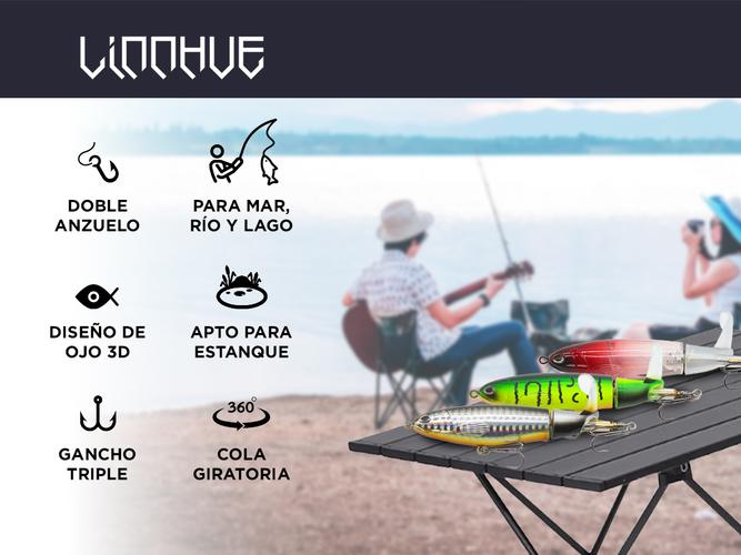 Señuelo de Pesca Linnhue Cebo Artificial de Pez - 1