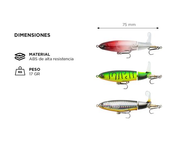Señuelo de Pesca Linnhue Cebo Artificial de Pez - 3