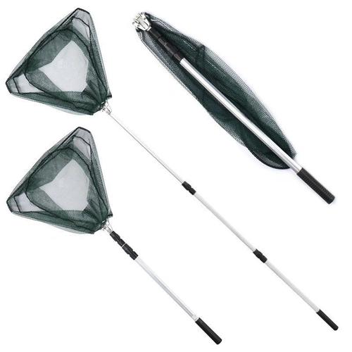 Red Copo De Pesca Plegable Gadnic Triangulo Mango Extensible - 0