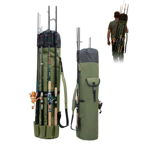 Bolso Para Cañas De Pescar Gadnic Gran Capacidad Con Bolsillos  - 0