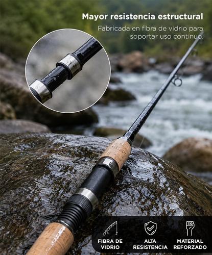 Caña de Pescar Southport by Gadnic Spinning Liviana con funda - 3