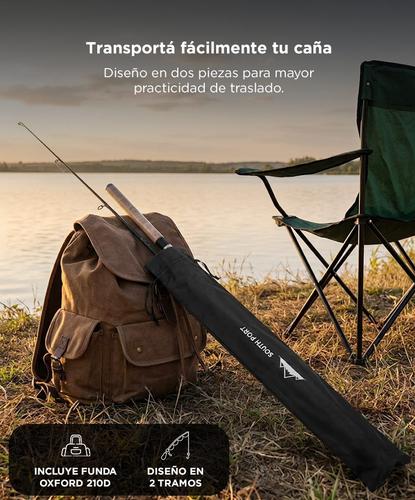 Caña de Pescar Southport by Gadnic Spinning Liviana con funda - 4