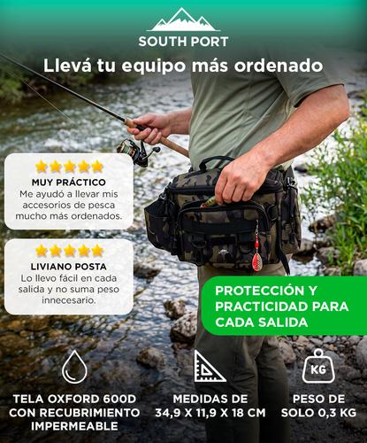 Bolso Para Pesca Southport By Gadnic Oxford 600D Impermeable Compacto - 1