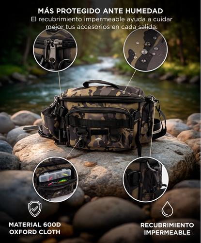 Bolso Para Pesca Southport By Gadnic Oxford 600D Impermeable Compacto - 2