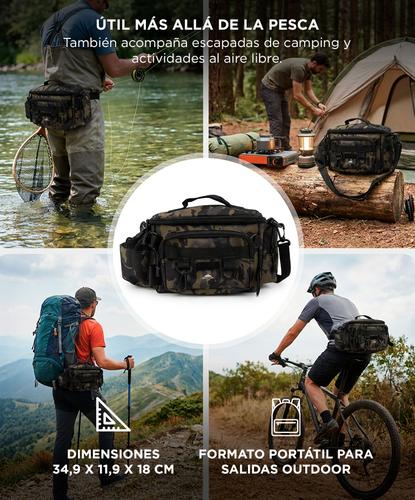 Bolso Para Pesca Southport By Gadnic Oxford 600D Impermeable Compacto - 4