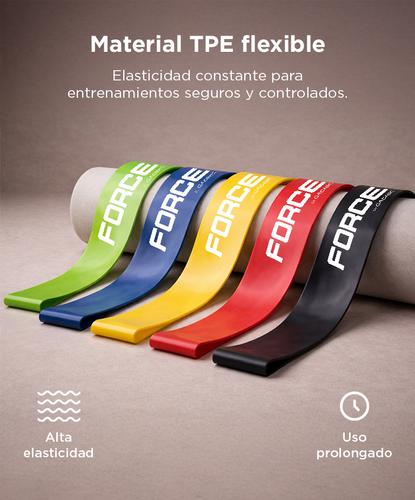  Kit x 5  Bandas Elásticas Force By Gadnic Isométricas - 3