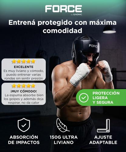  Protector Cabezal Boxeo Gadnic Alta Densidad 58 a 66 cm  - 1