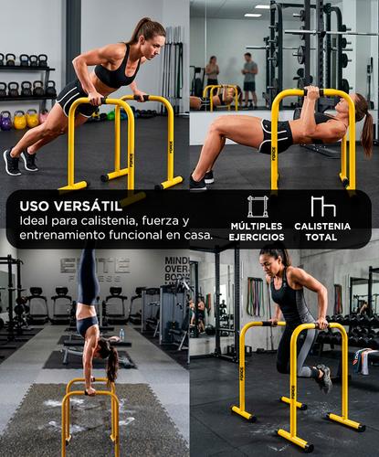Barras Paralelas FORCE By Gadnic Calistenia Ajustables 120kg Entrenamiento - 2