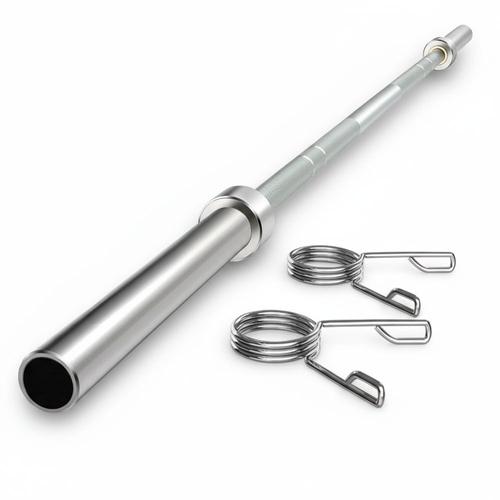 Barra Olímpica Crossfit GADNIC 20kg 400kg Acero Cromado 220m 50mm - 0