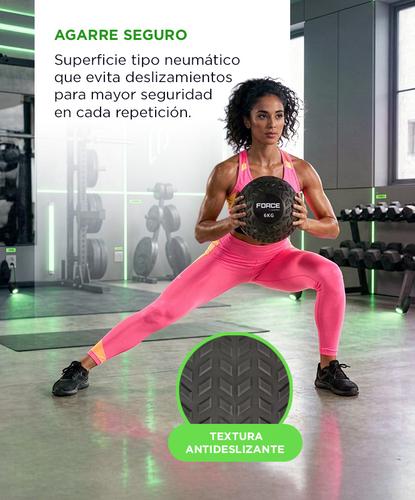 Medicine Ball de 6 Kg Force By Gadnic Pelota Slam Sin Rebote Textura Antideslizante - 3