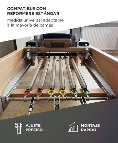 Resortes Pilates Reformer Force by Gadnic Reforzados Acero x6 - 4