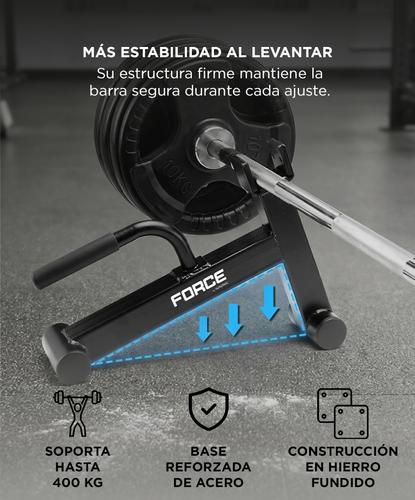 Soporte Peso Muerto Force by Gadnic Barra Jack 400kg - 2