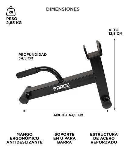 Soporte Peso Muerto Force by Gadnic Barra Jack 400kg - 5